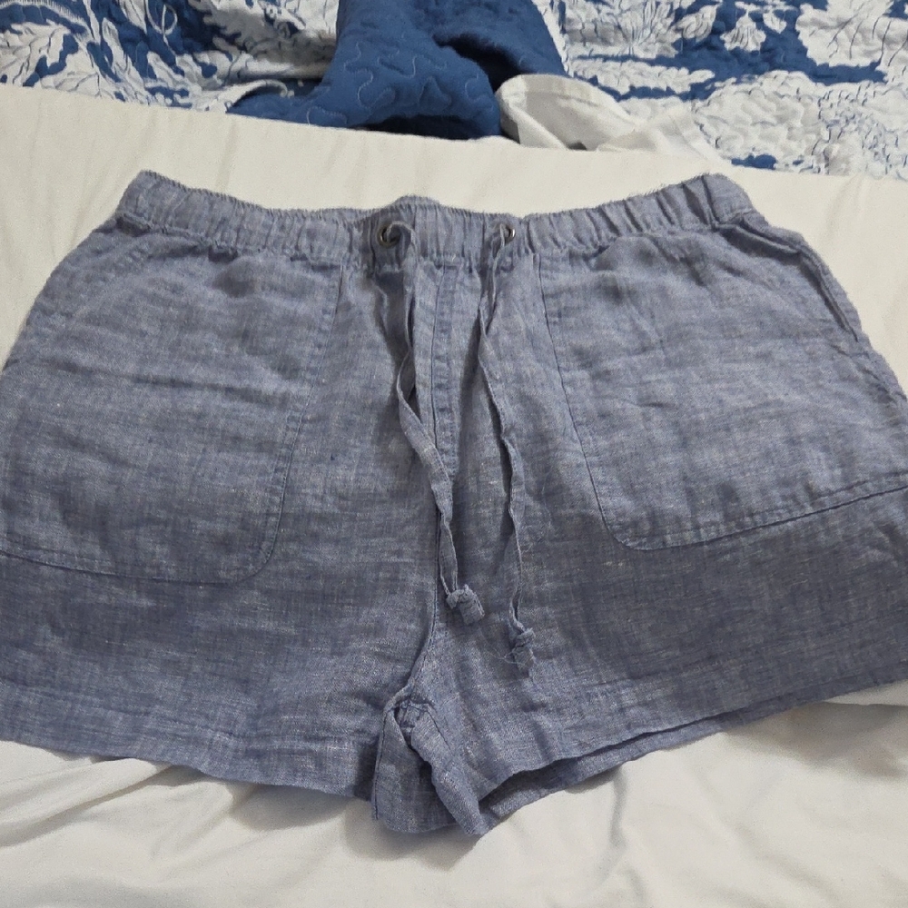 C&C California Light Blue Women's Cargo Shorts